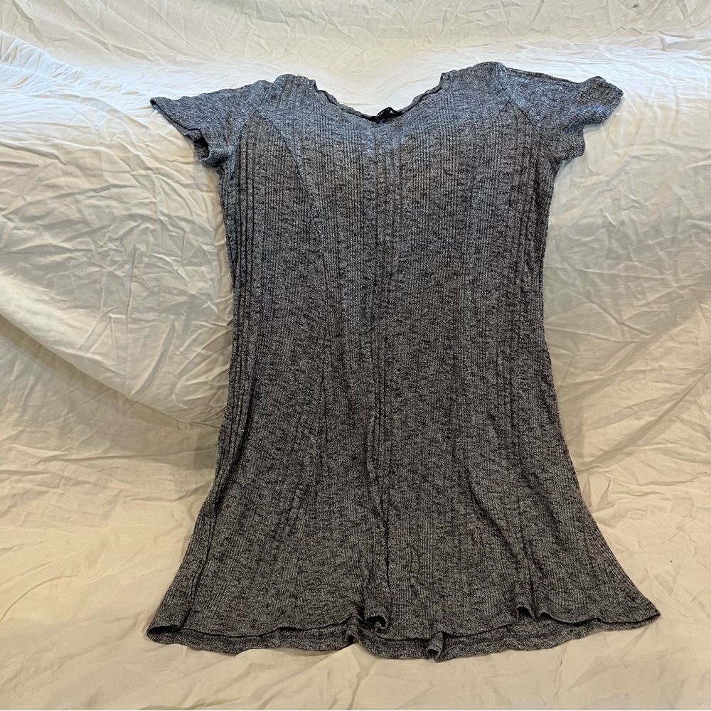 Forever 21 grey swing sweater dress